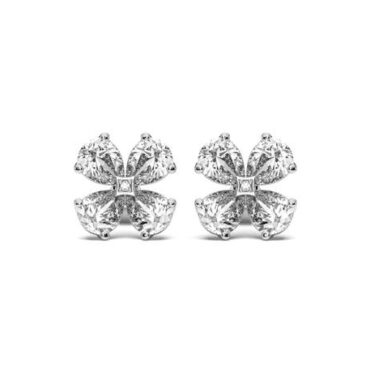 Petralis Pear-Shaped Lab Diamond Earrings